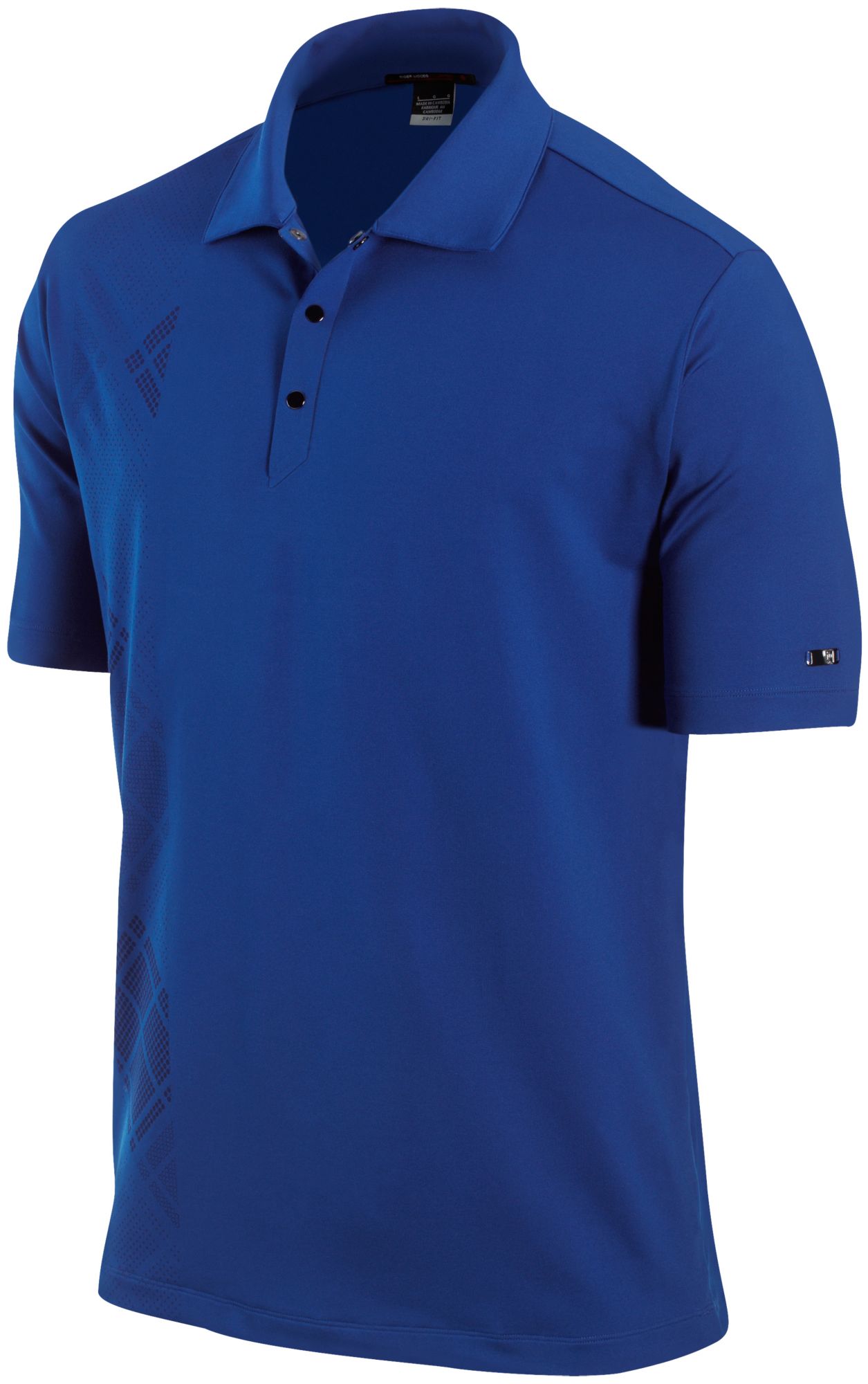 Nike Men's TW Bonded Dri-FIT 1972 Vertical Etched Short Sleeve Polo