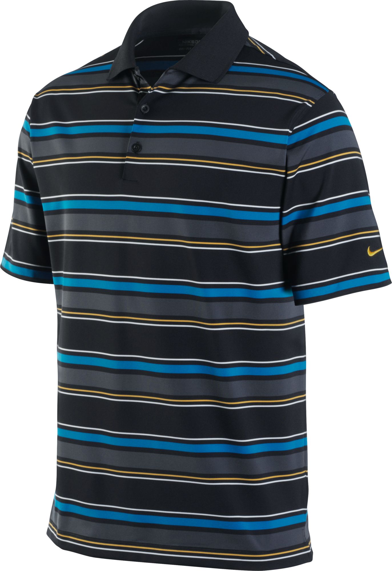 Nike Men's Dri-FIT UV 1972 Stripe Short Sleeve Polo