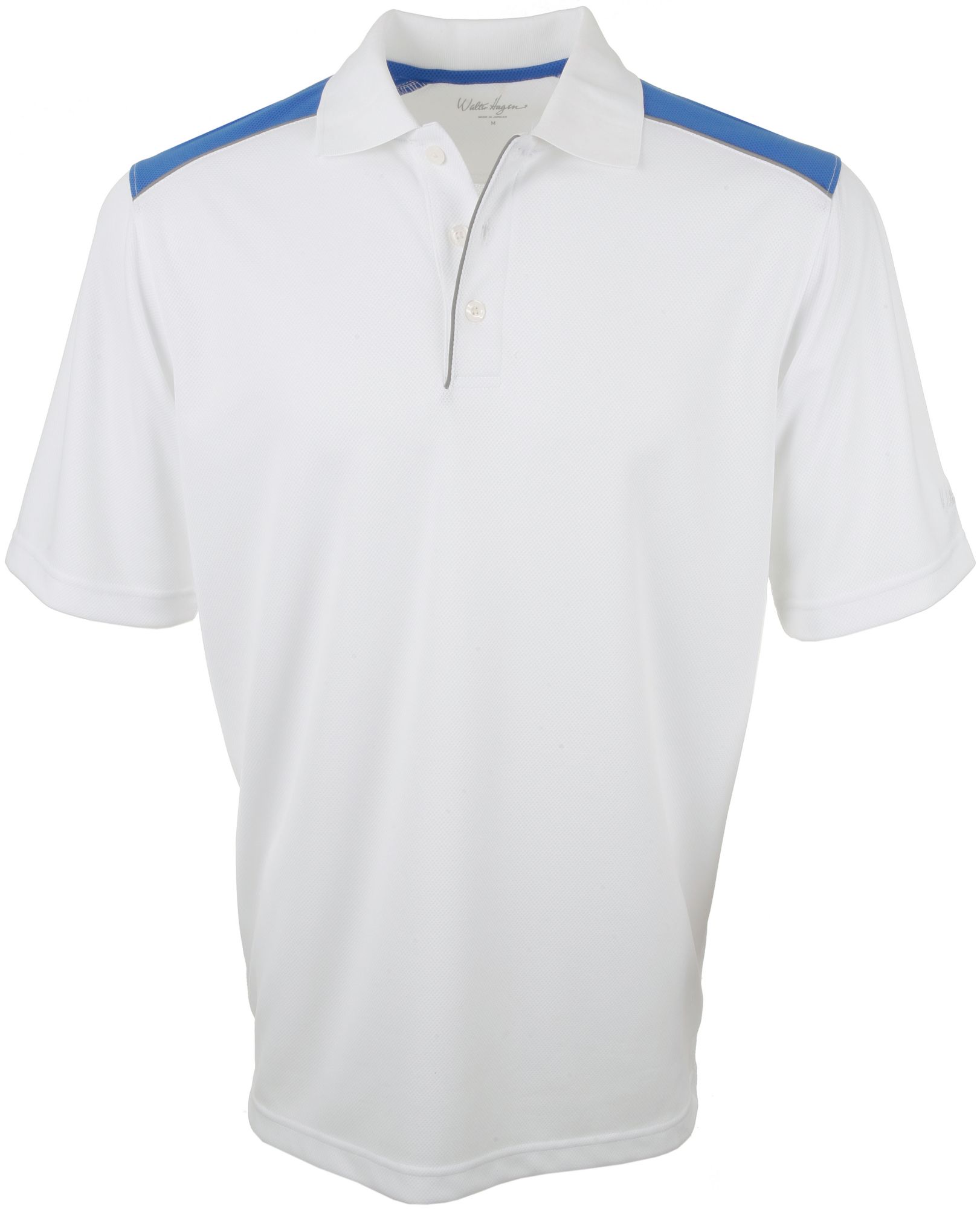 Walter Hagen Men's Dunbar Color Block Short Sleeve Polo