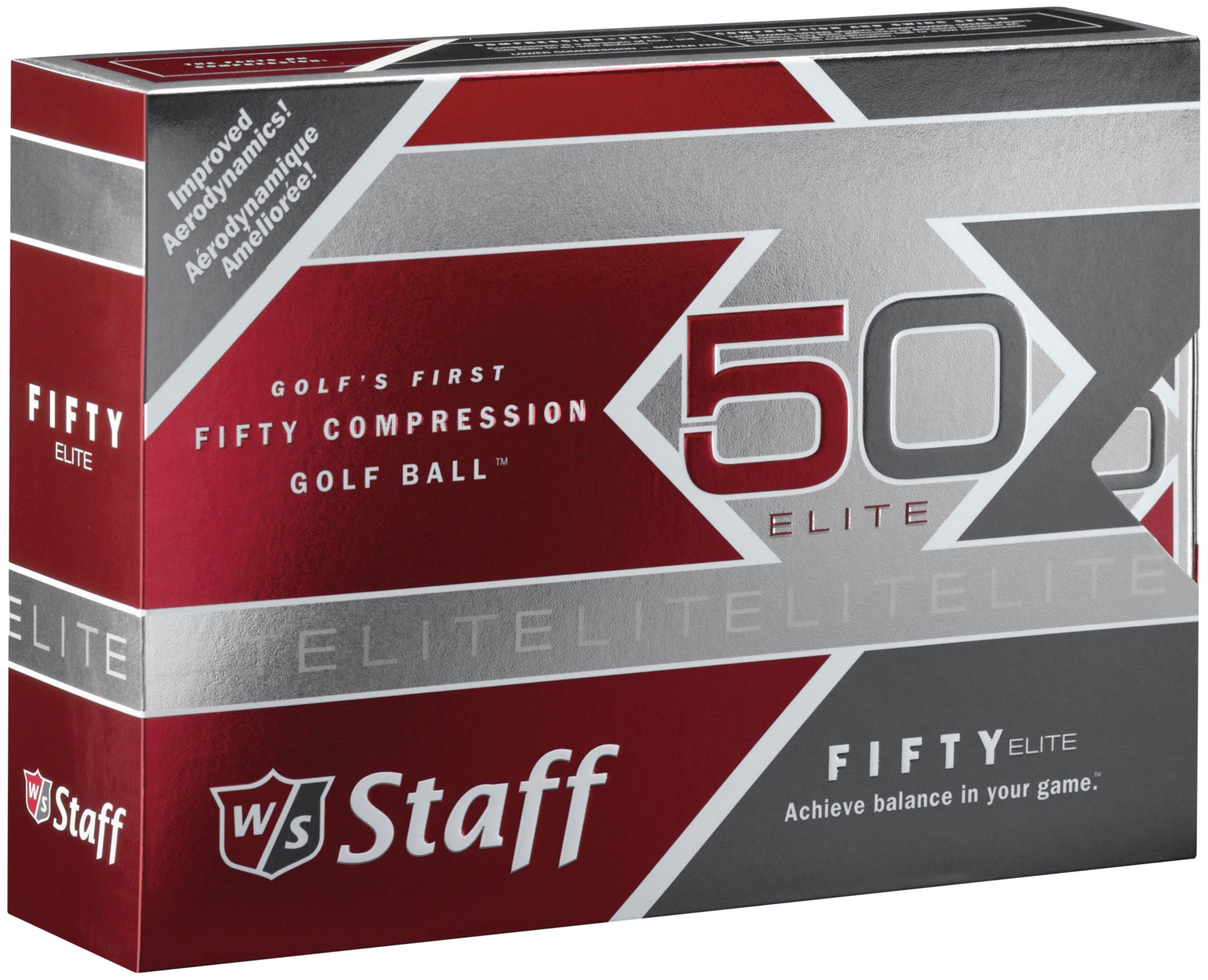 Wilson Fifty Elite Golf Balls - 12 pack