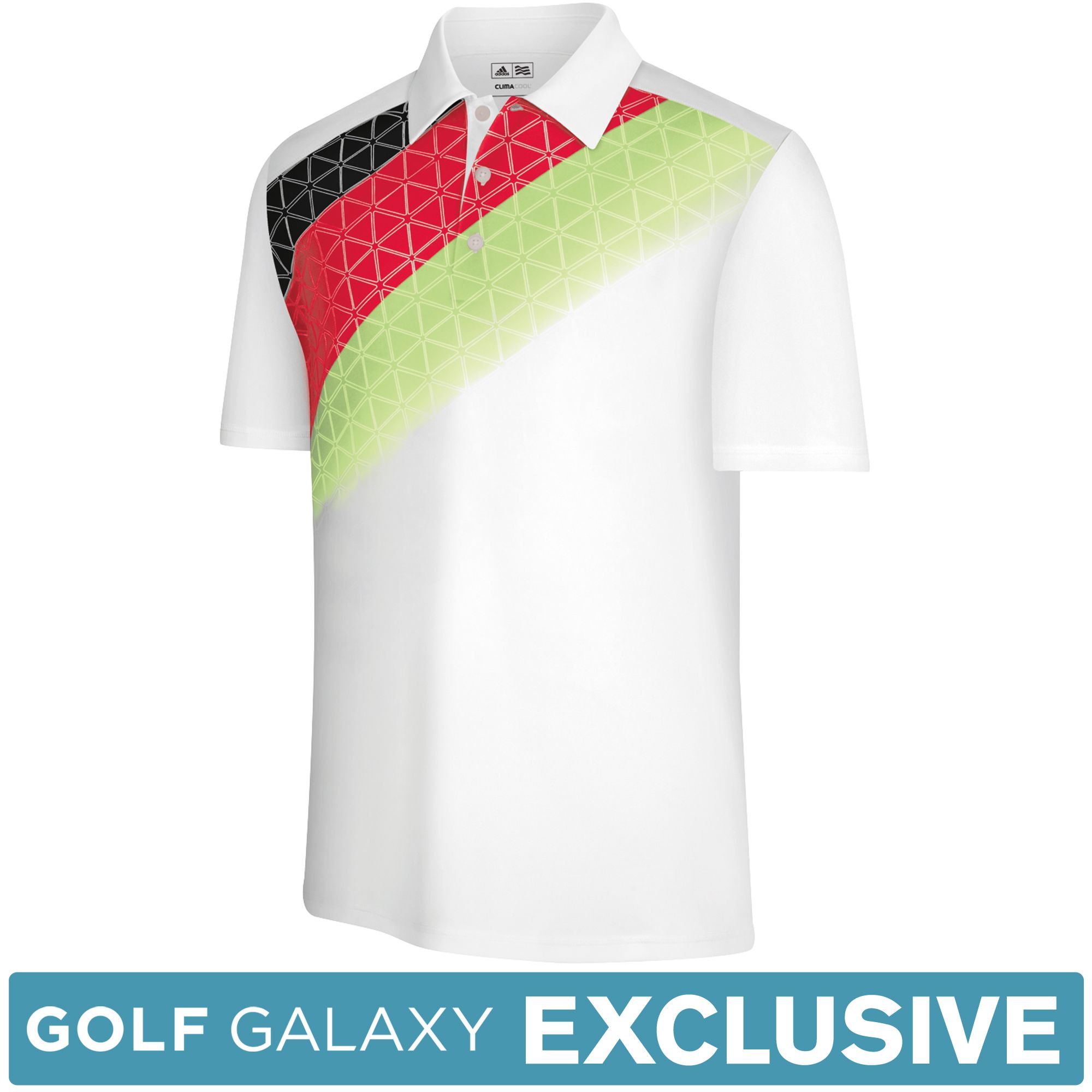 adidas Men's adizero Dynamic Print Short Sleeve Polo