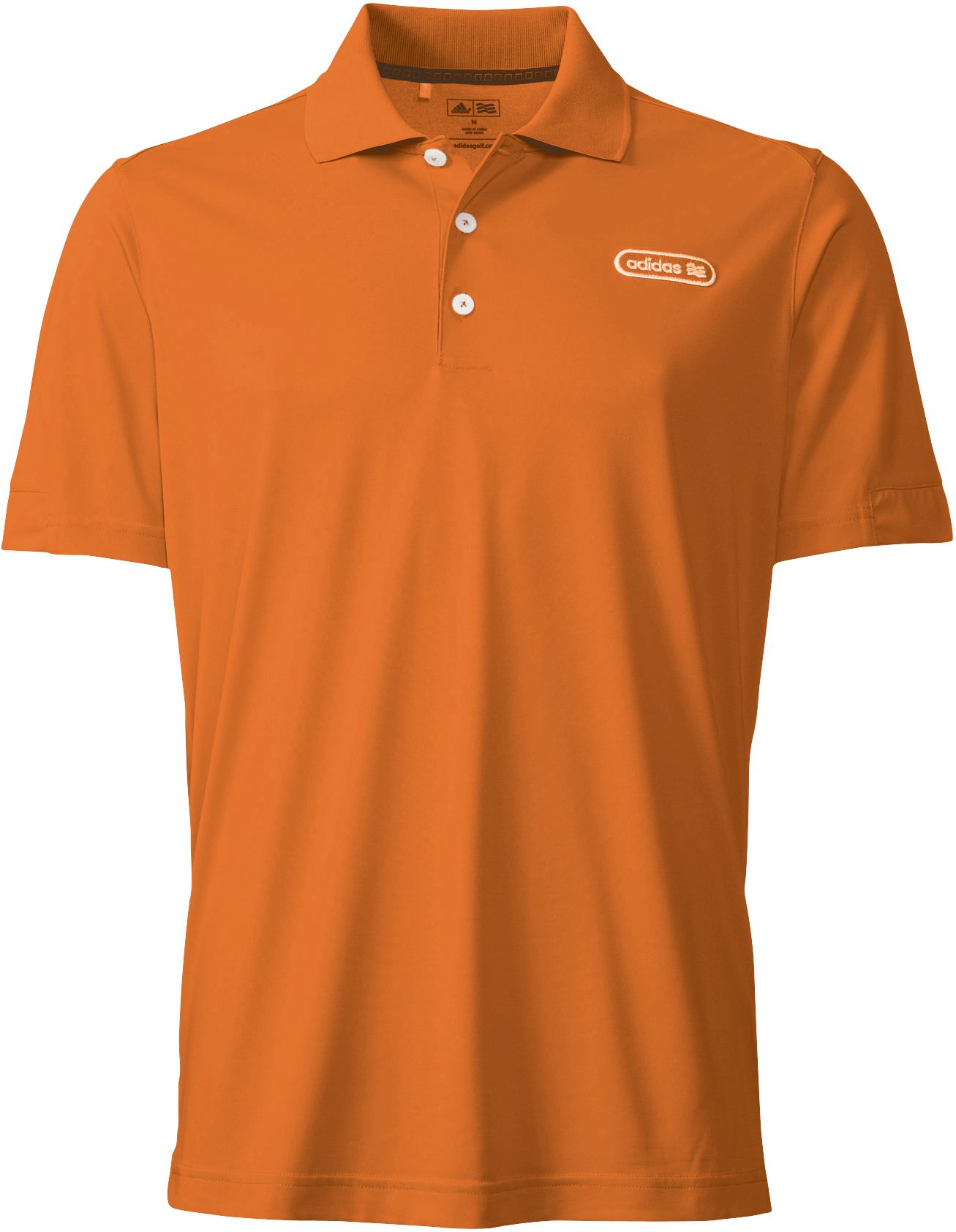 adidas Men's ClimaLite FP Linear Logo Short Sleeve Polo