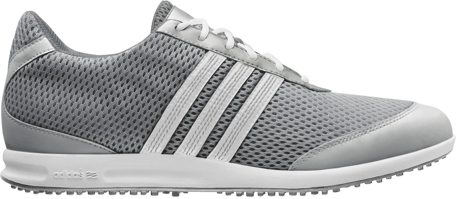adidas Women's adicross SPORT Golf Shoe - Metallic Silver/White