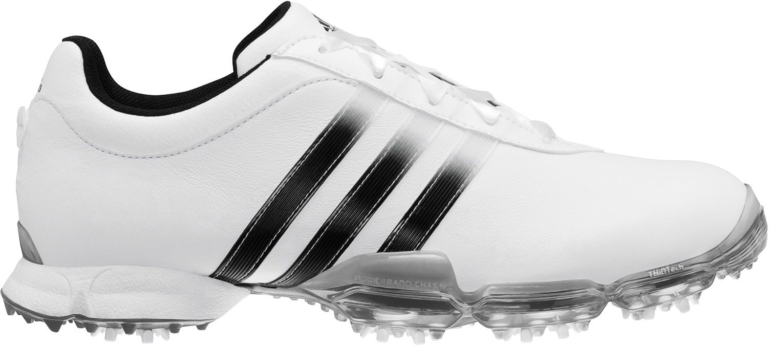 adidas Women's signature PAULA 2.0 Golf Shoe - White/Black/Metallic Silver<br />
