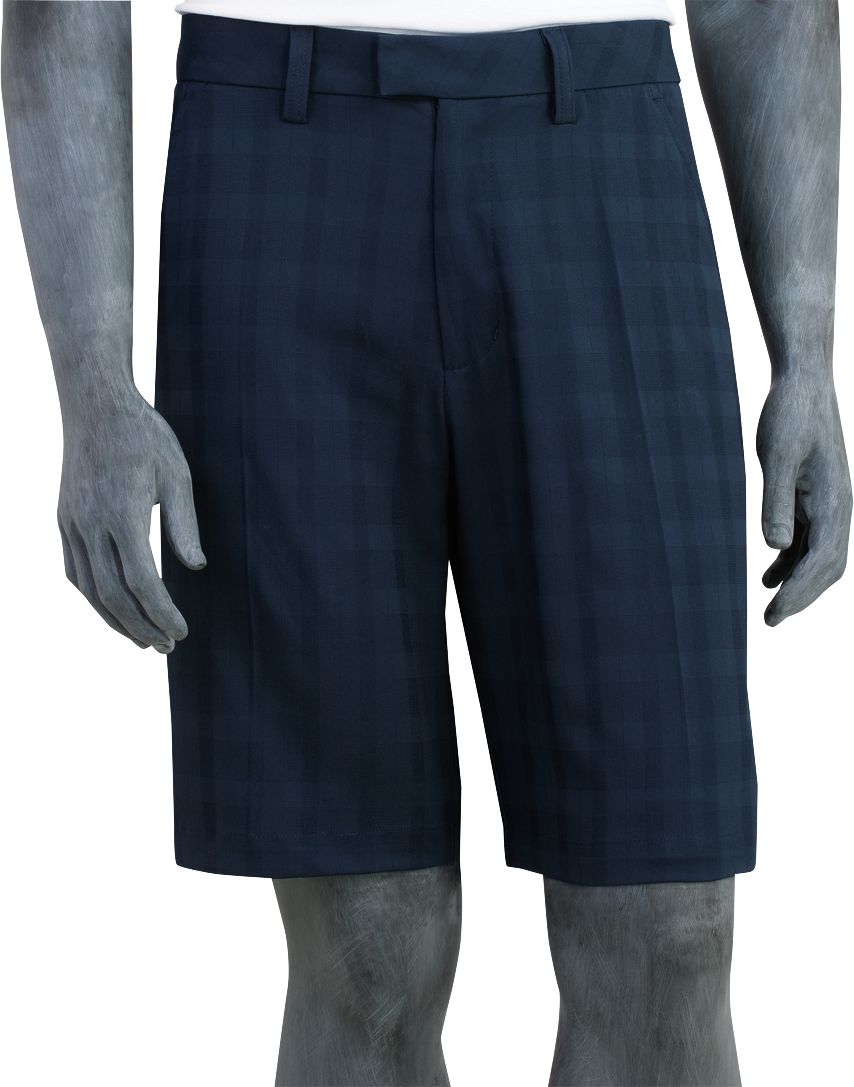 adidas Men's Plaid Texture Microfiber Short