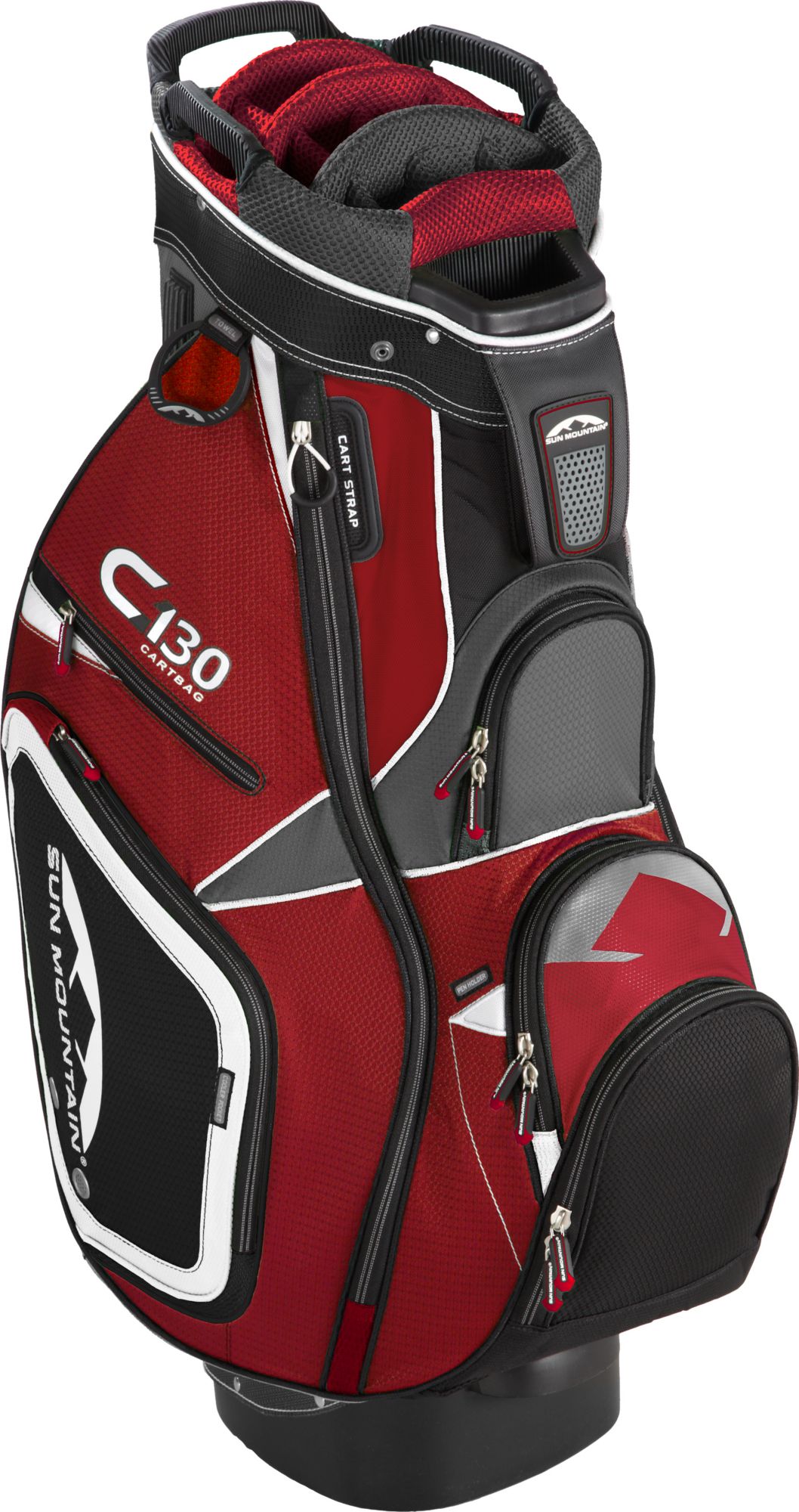 Gunmetal Black Red