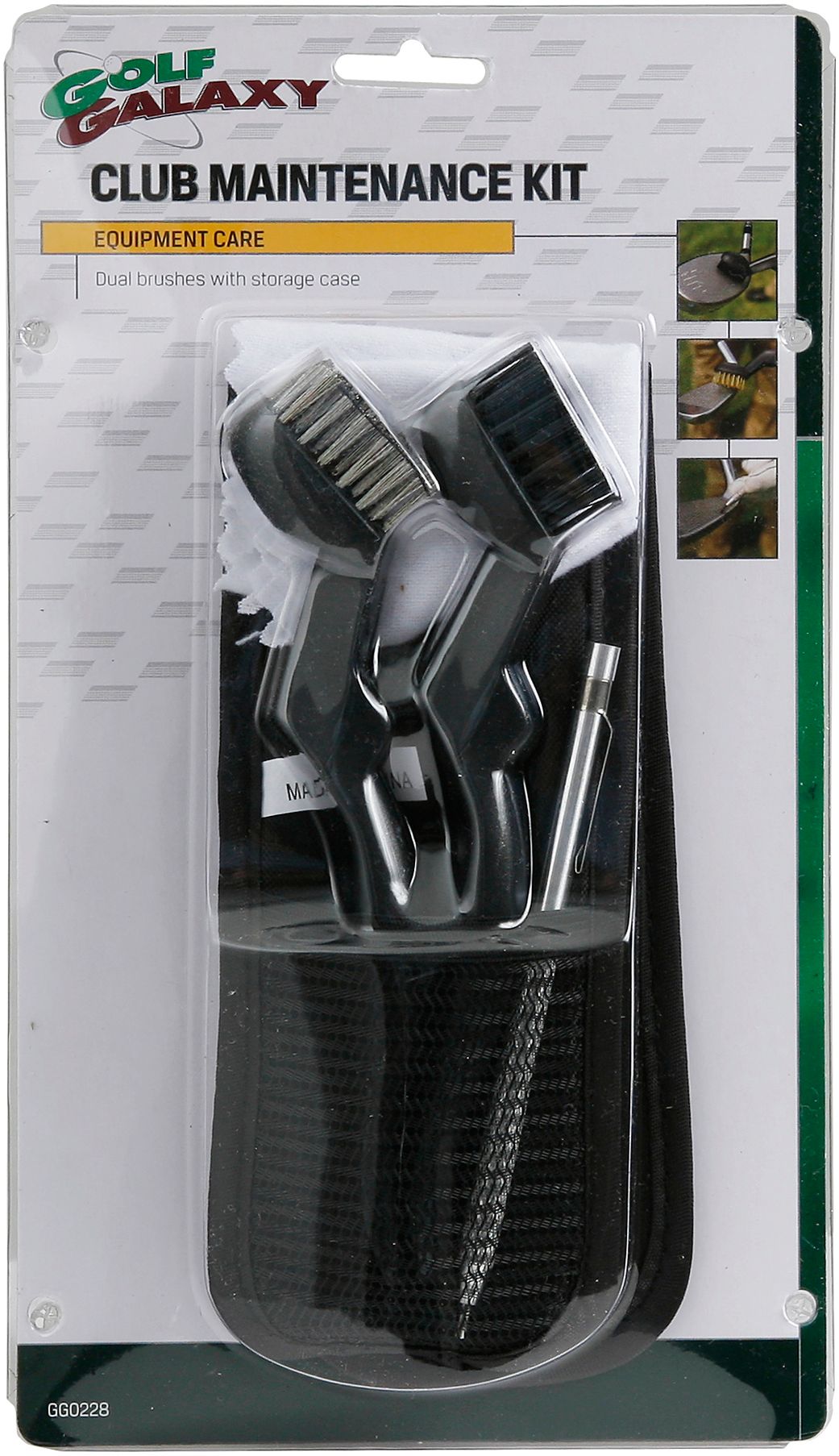 Golf Galaxy Club Brush with Case