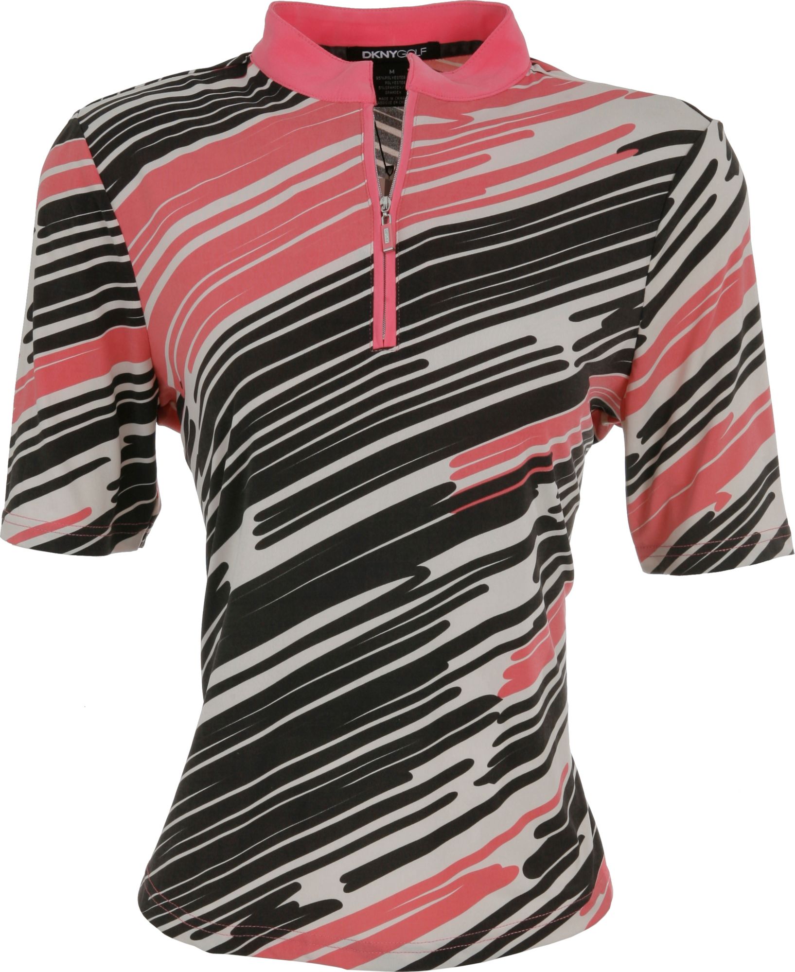 DKNY Women's Abstract Pattern Romance ½ Sleeve Shirt