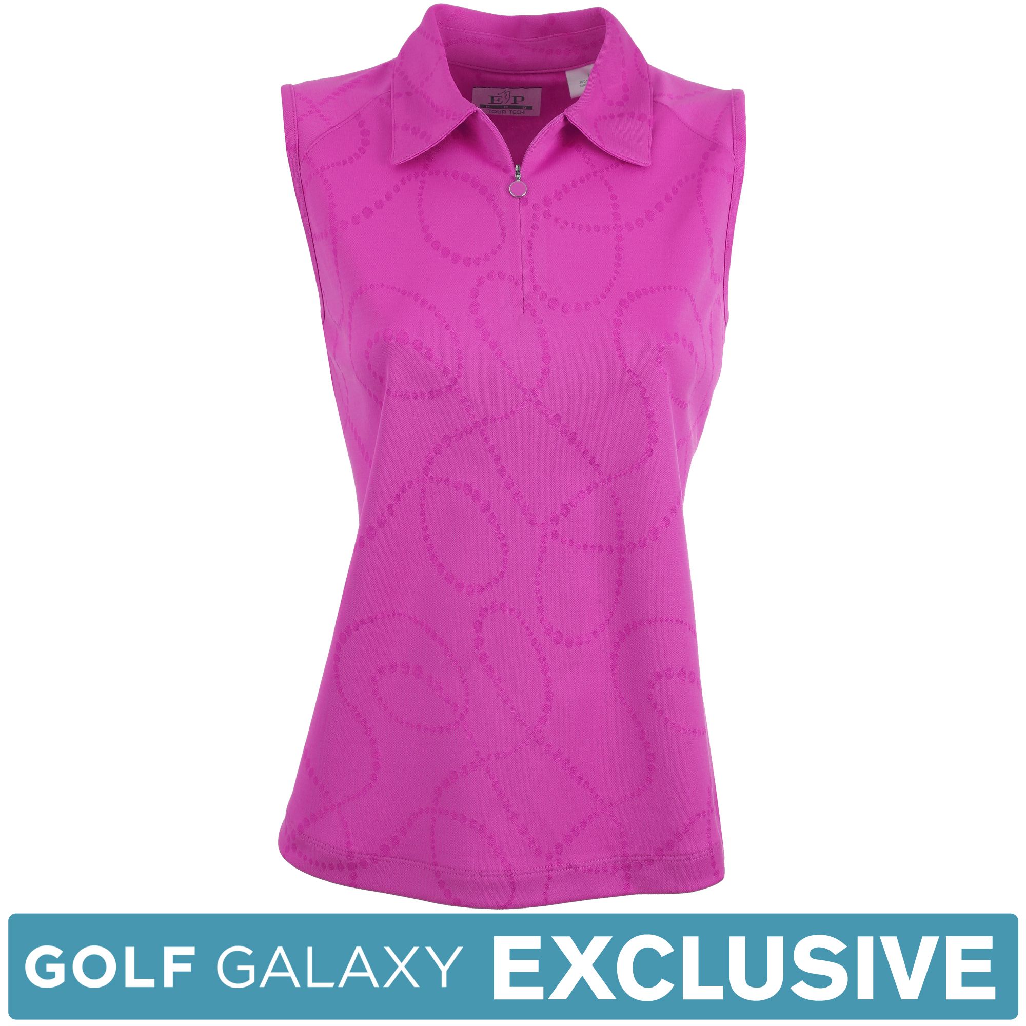 EP Pro Women's Tour-Tech Pearl Print Sleeveless Polo