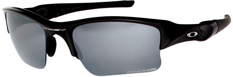 Oakley POLARIZED FLAK JACKET XLJ Sunglasses - Jet Black/Iridium Polarized