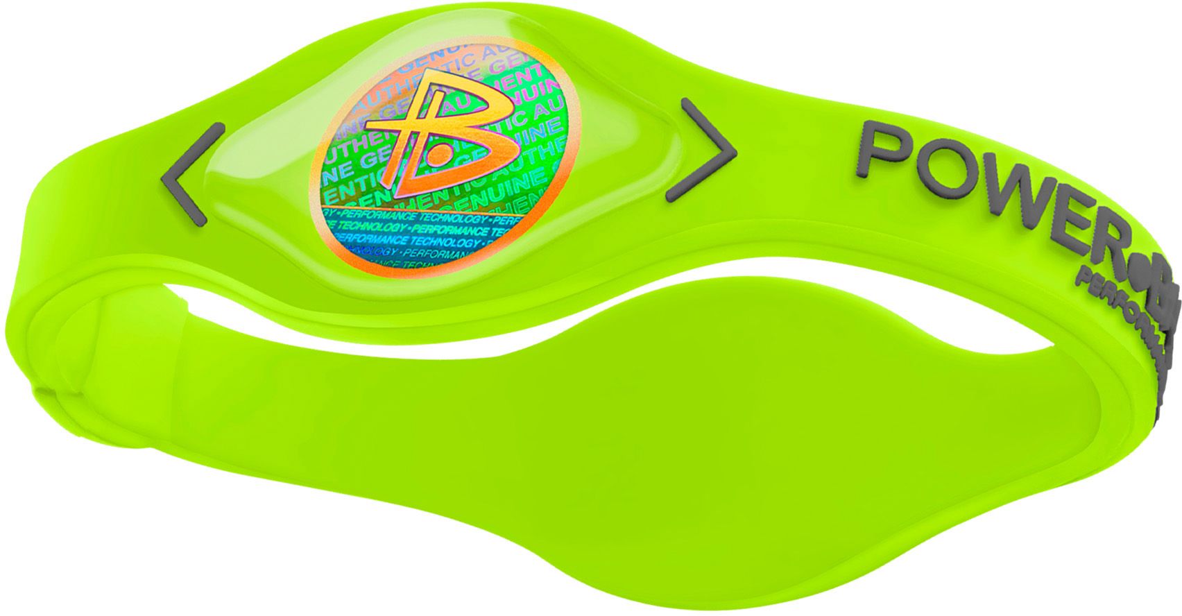 Power Balance Silicone Wristband - Volt/Grey