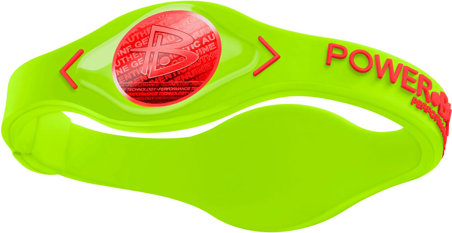 Power Balance Silicone Wristband - Volt/Red
