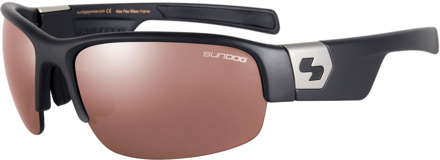 Sundog Evo Sunglasses - Black/Amber