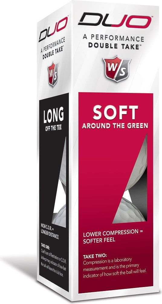 Wilson Staff DUO Golf Balls - 2 pack