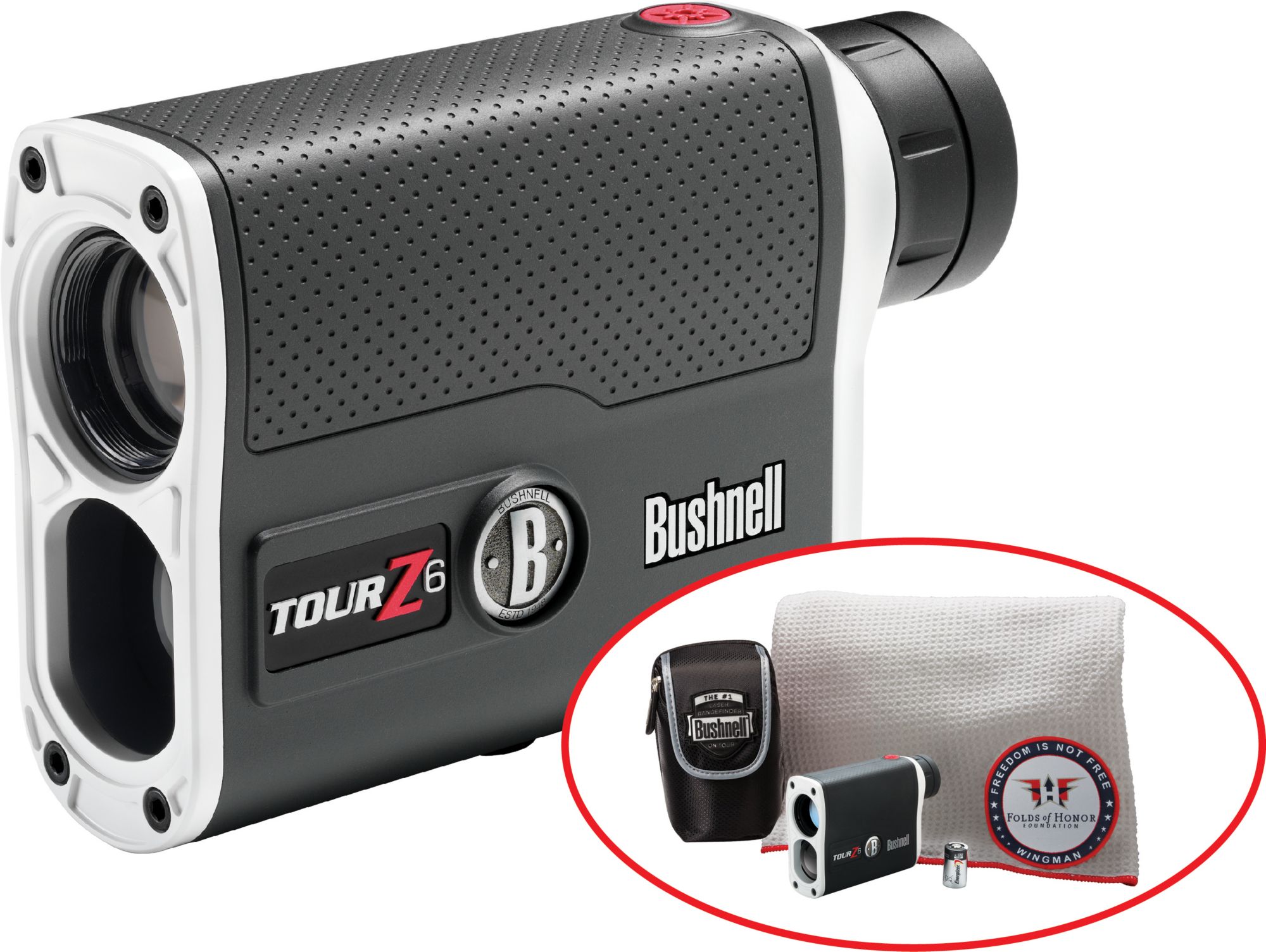Bushnell Tour Z6 Wingman Pack Laser Rangefinder