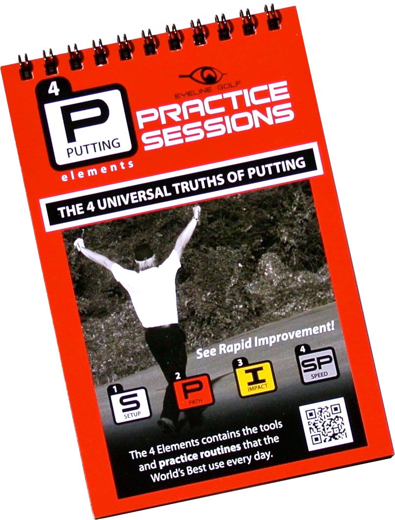 Eyeline Golf 4 Elements Practice Sessions Book