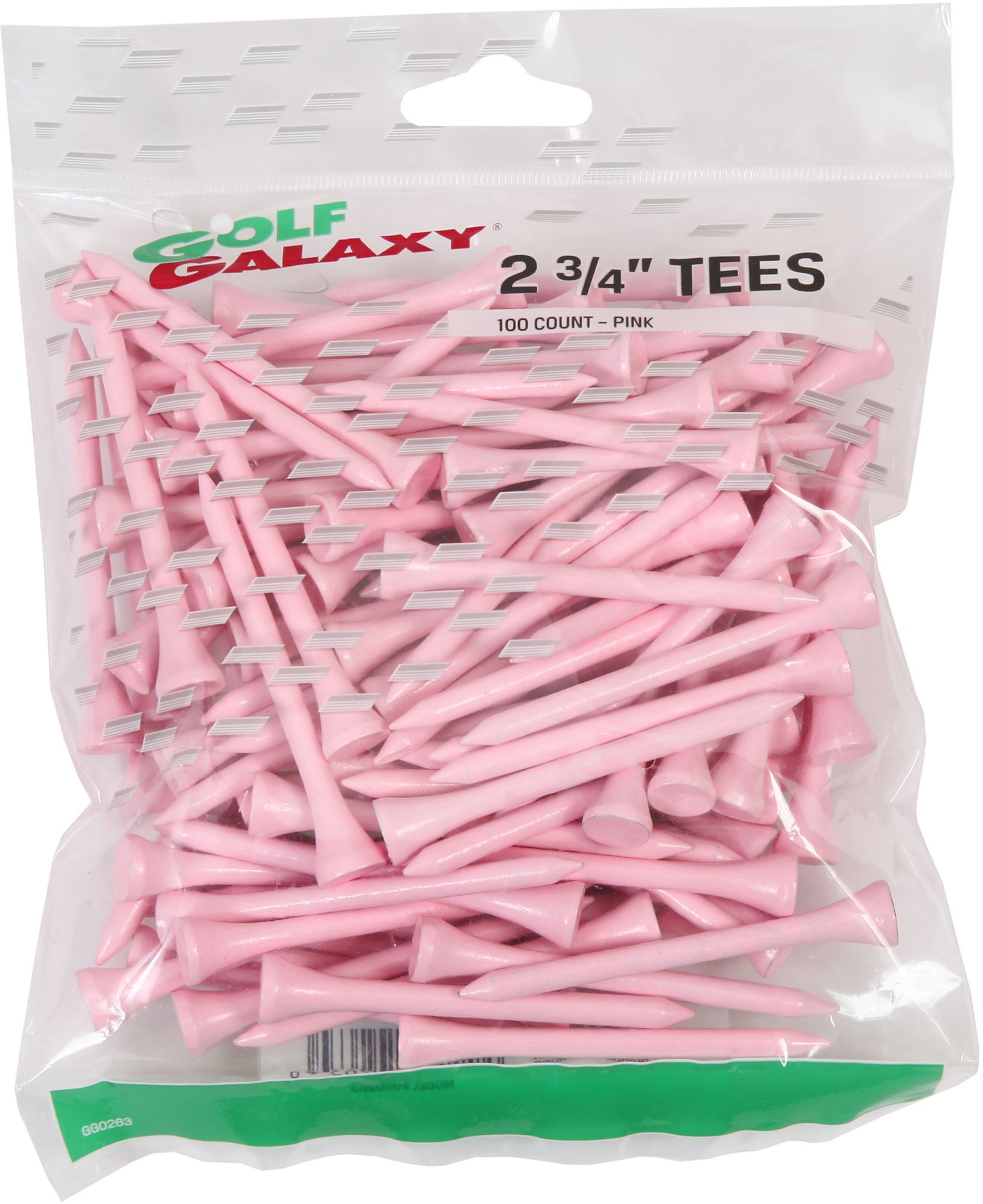 Golf Galaxy 2 3/4" Pink Golf Tees - 100 Pack