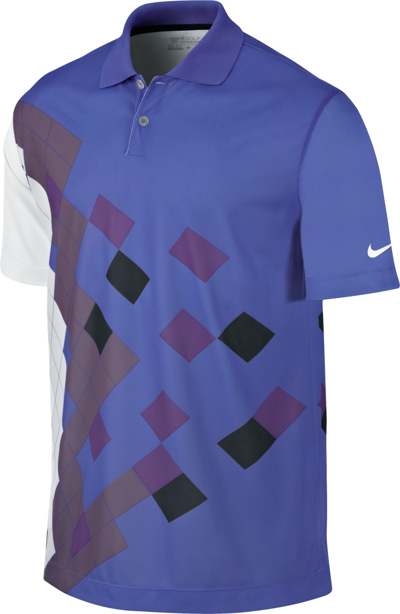Nike Men's Fashion Trajectory Print Short Sleeve Polo