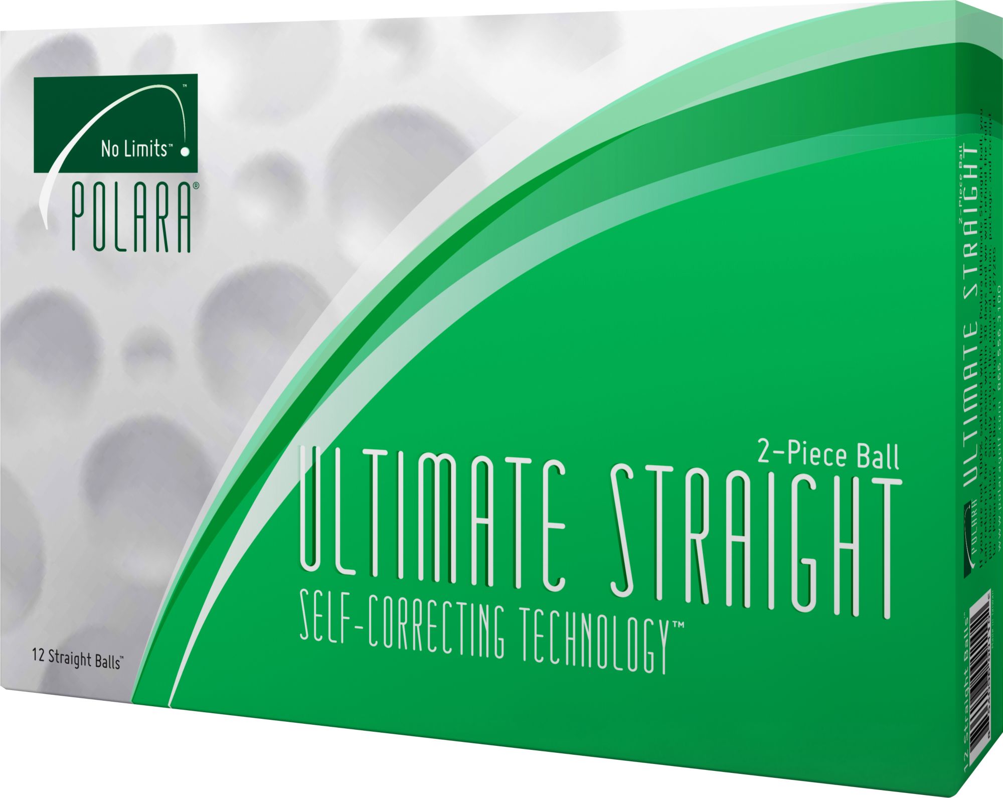 Polara Golf Ultimate Straight Golf Balls - 12 Pack