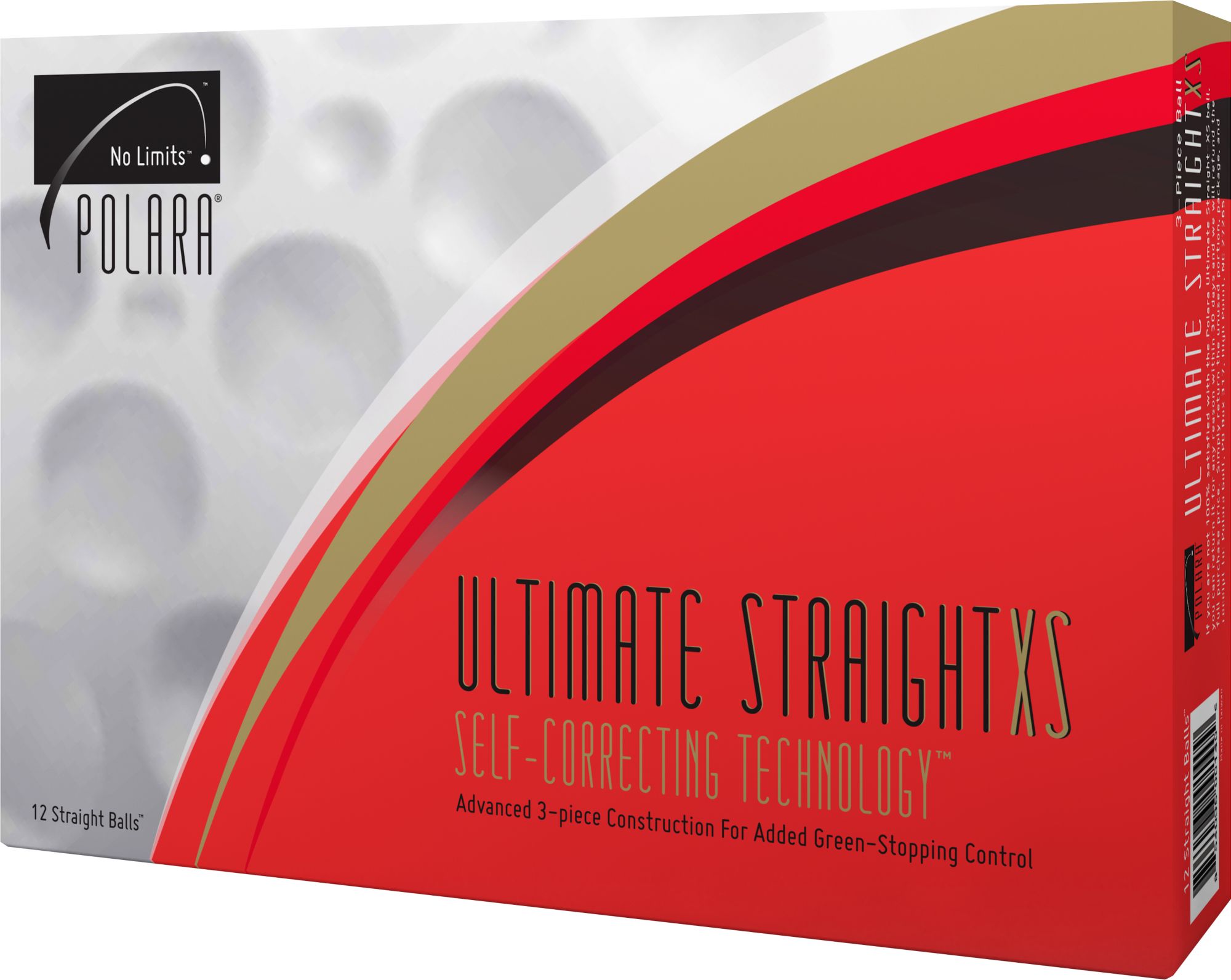 Polara Golf Ultimate Straight XS Golf Balls - 12 Pack