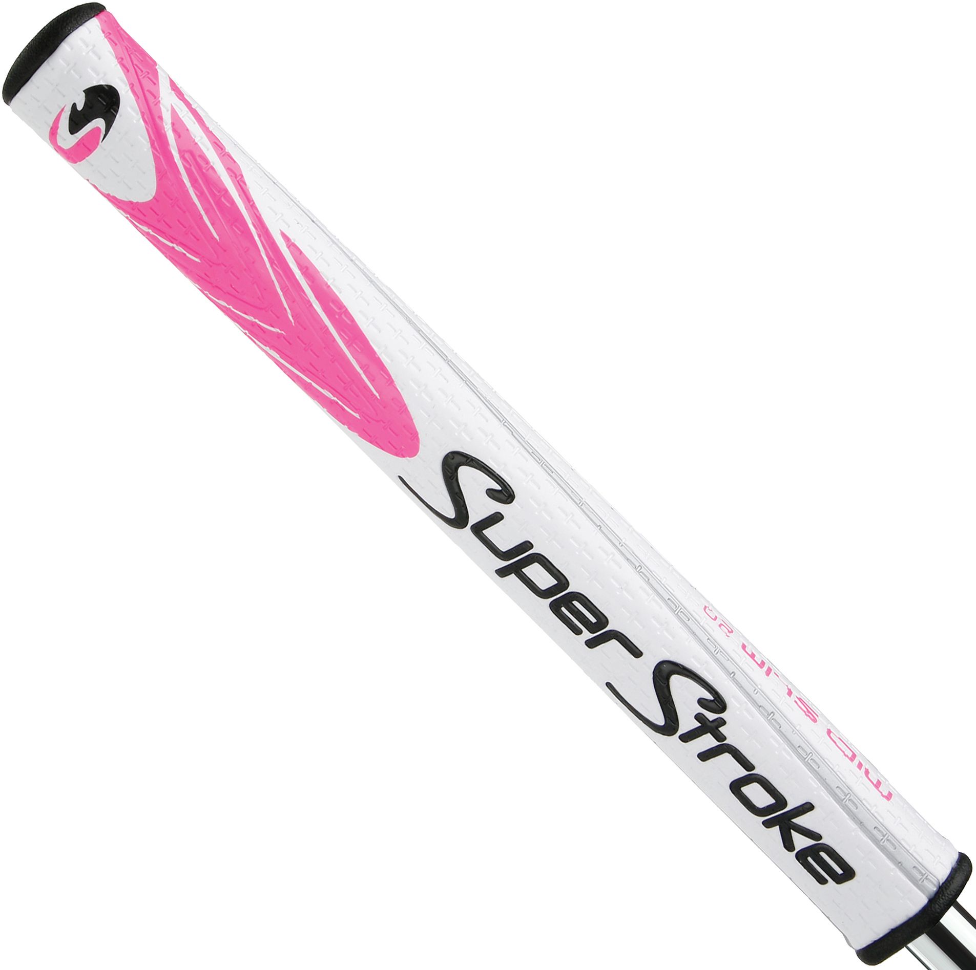 SuperStroke Mid Slim 2.0 Putter Grip - Pink/White