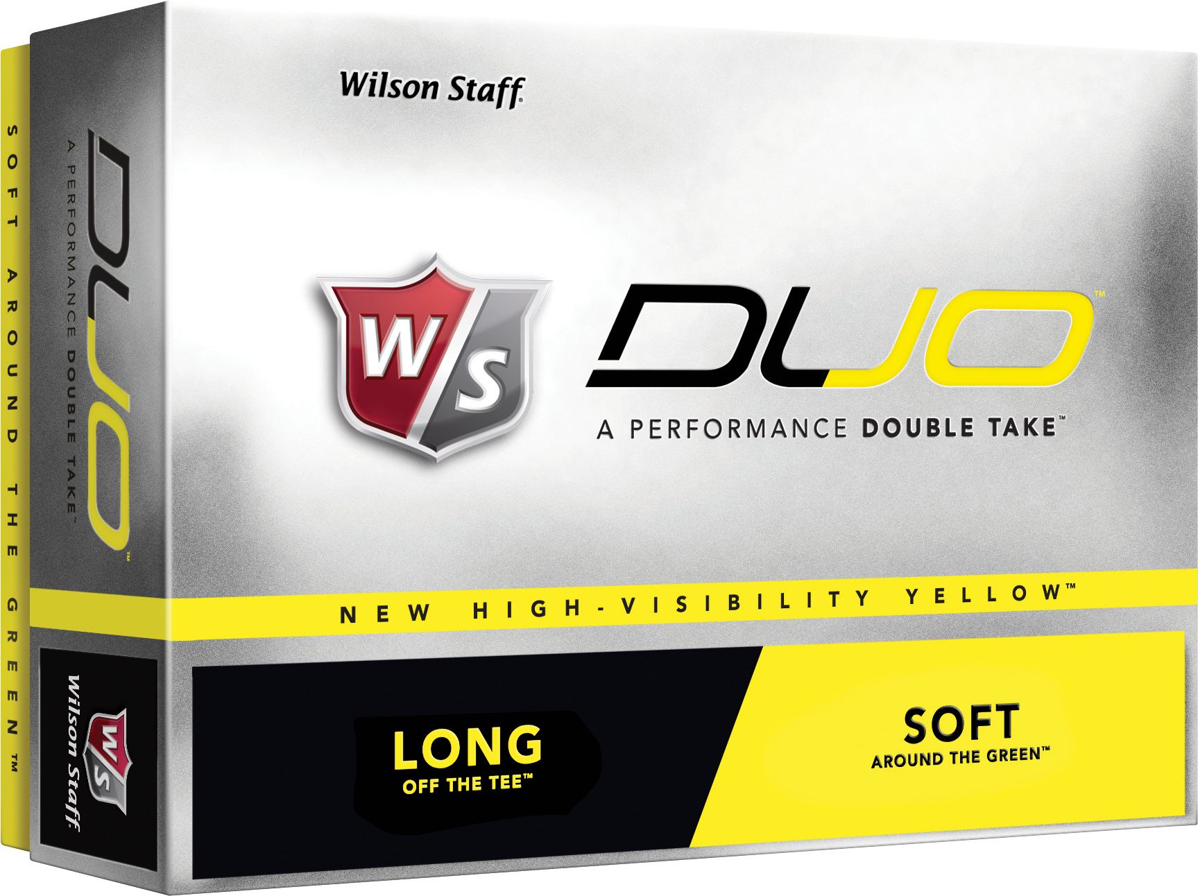 Wilson Staff DUO Yellow Golf Balls - 12 pack