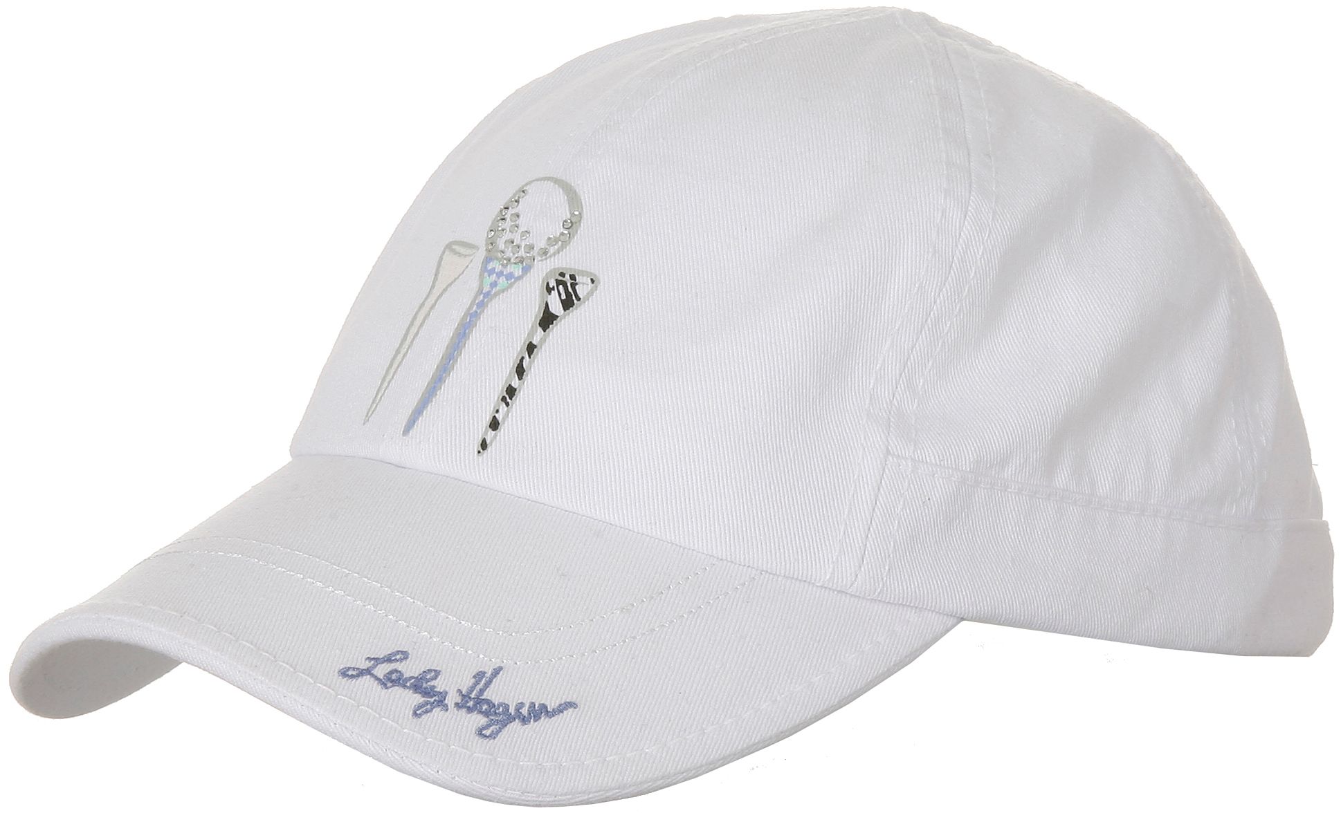 Lady Hagen Women's Graphic Bling Tie Back Hat