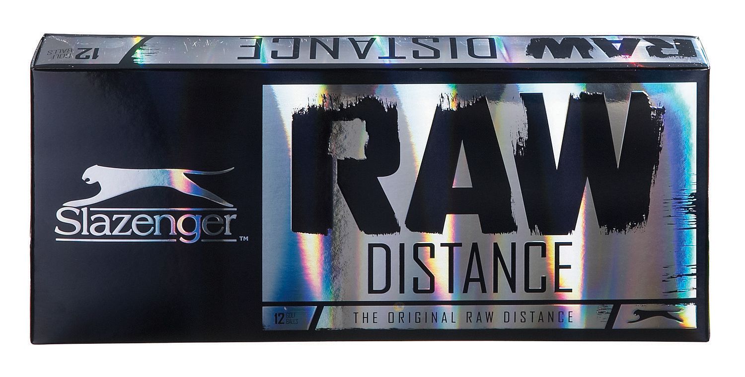 Slazenger RAW Distance Golf Balls - 12 pack