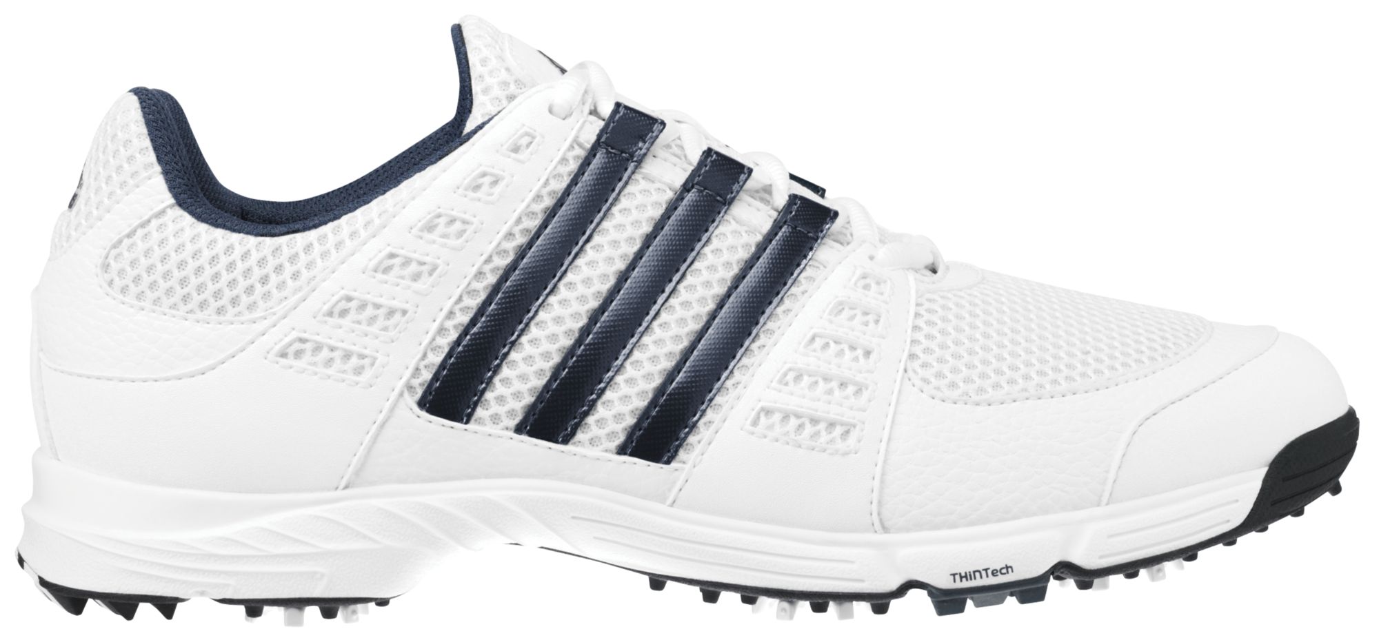 adidas Men's Tech Response 3.0 Golf Shoe - White/Dark Steel