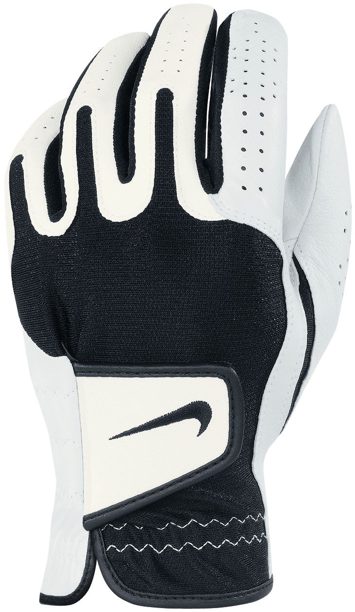 Nike Men's Tech Xtreme Golf Glove - White/ Black