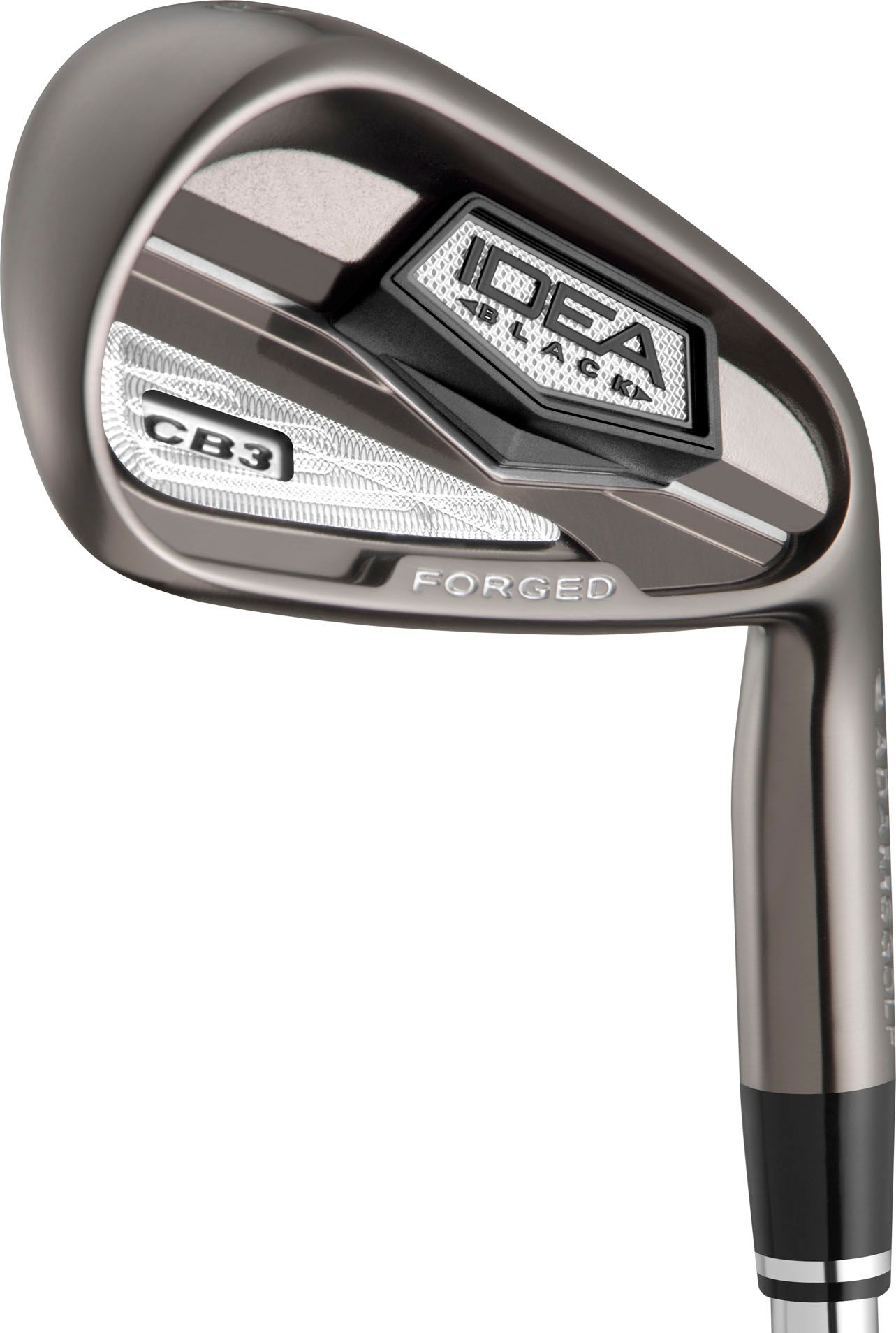 Adams Men's Idea Black CB3 Irons - (Steel) 4-GW