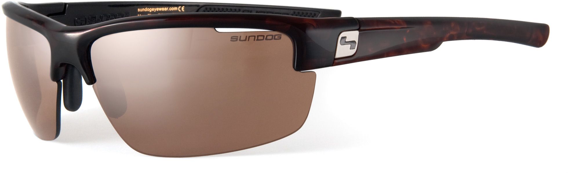 Sundog Draw Sunglasses - Dye Demi Frame/Brown Lens