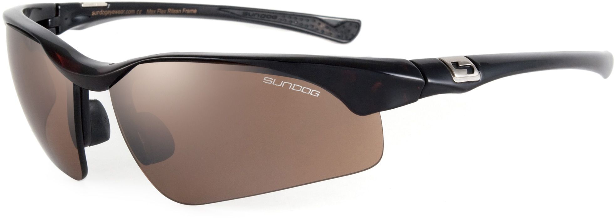 Sundog Flight Sunglasses - Brown Demi Frame/Brown Lens