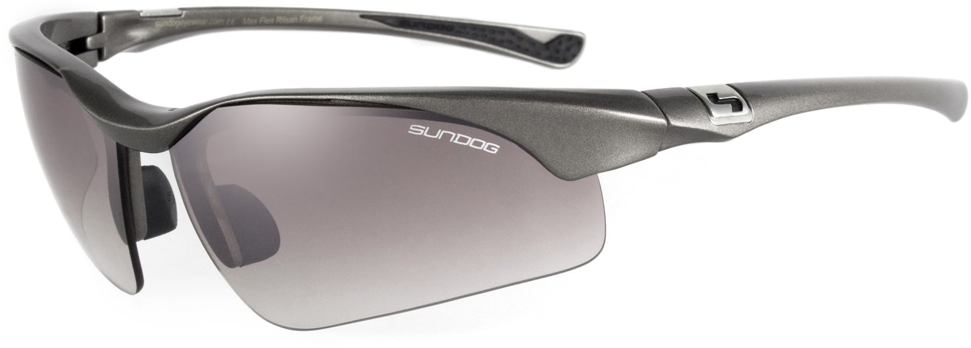 Sundog Flight Sunglasses - Grey Frame/Gradient Smoke Lens