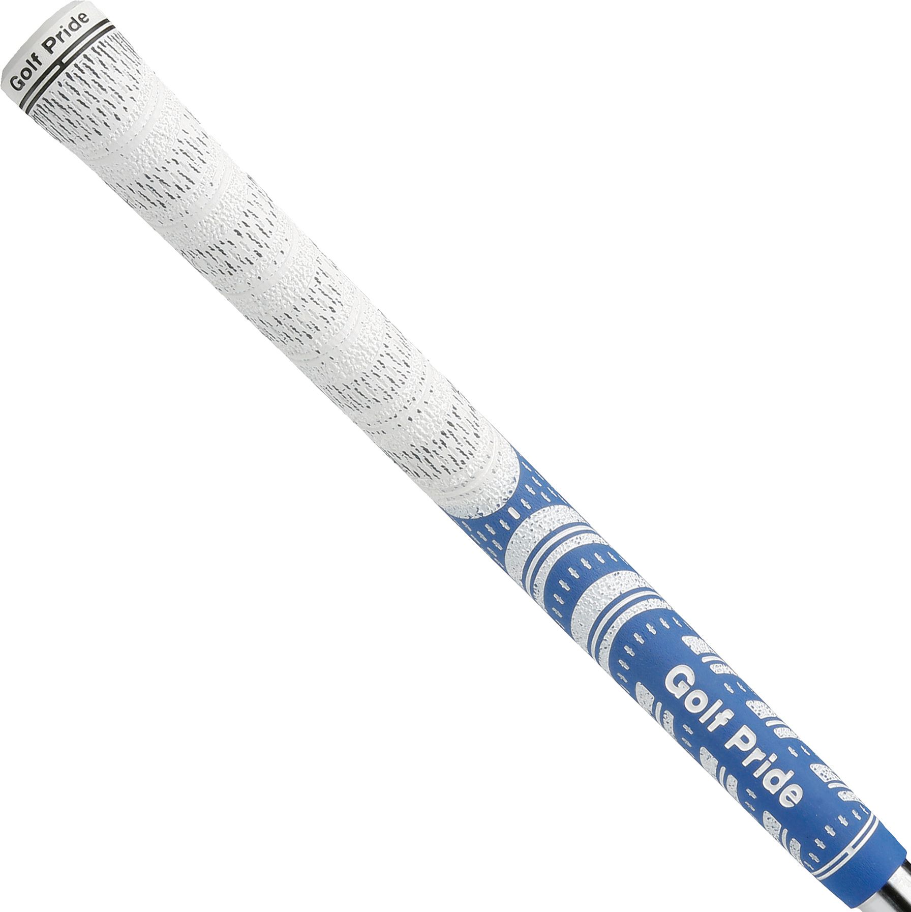 Golf Pride&reg; New Decade&reg; MultiCompound Whiteout&trade; Standard Grip - White/Blue