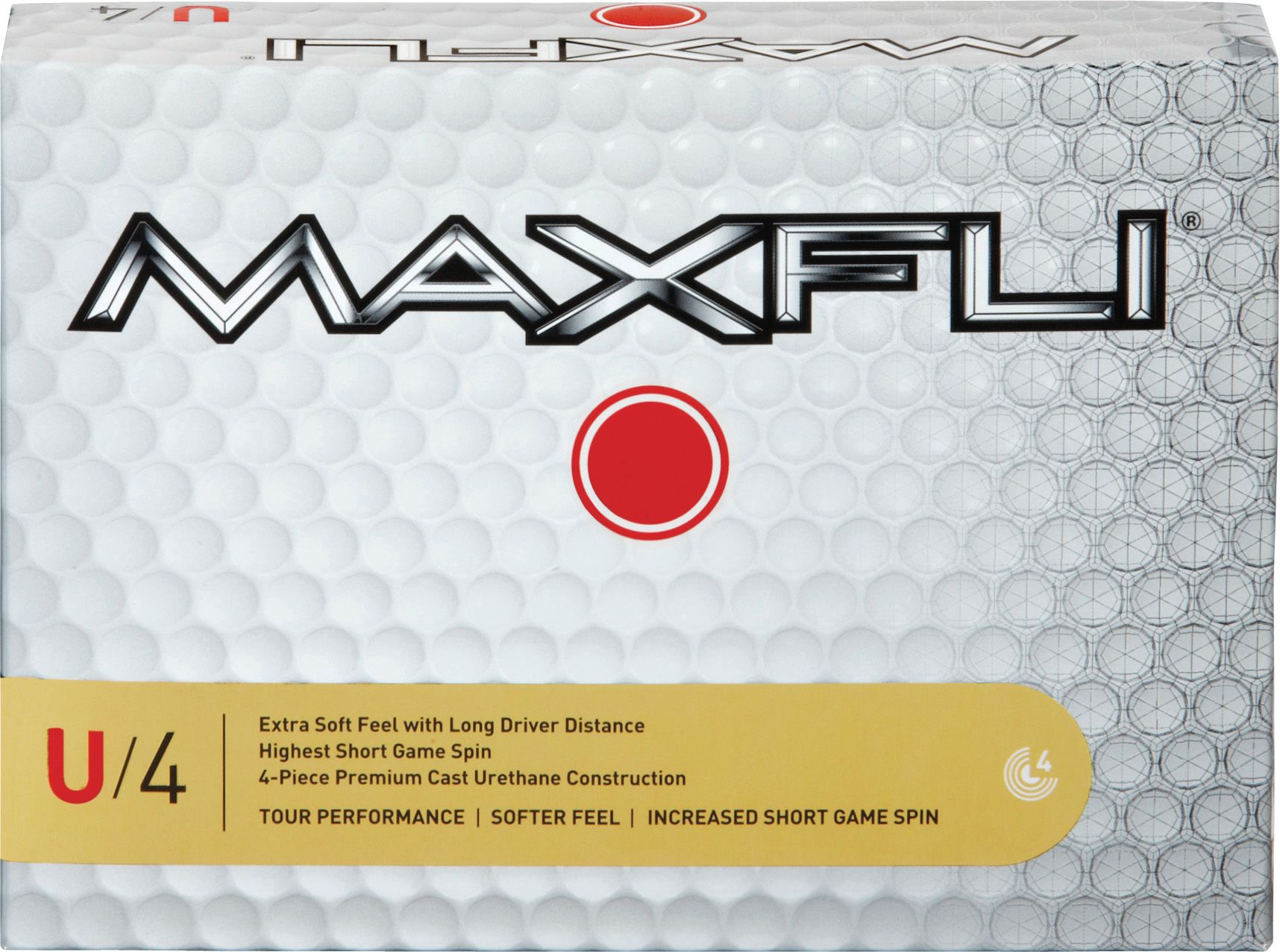 Maxfli U/4 Golf Balls - 12 pack