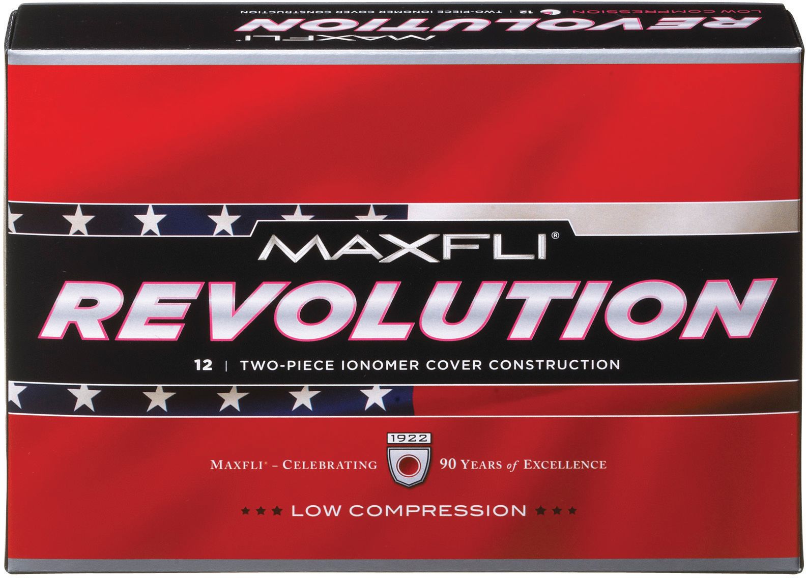 Maxfli Revolution Low Compression Golf Balls - 12 pack