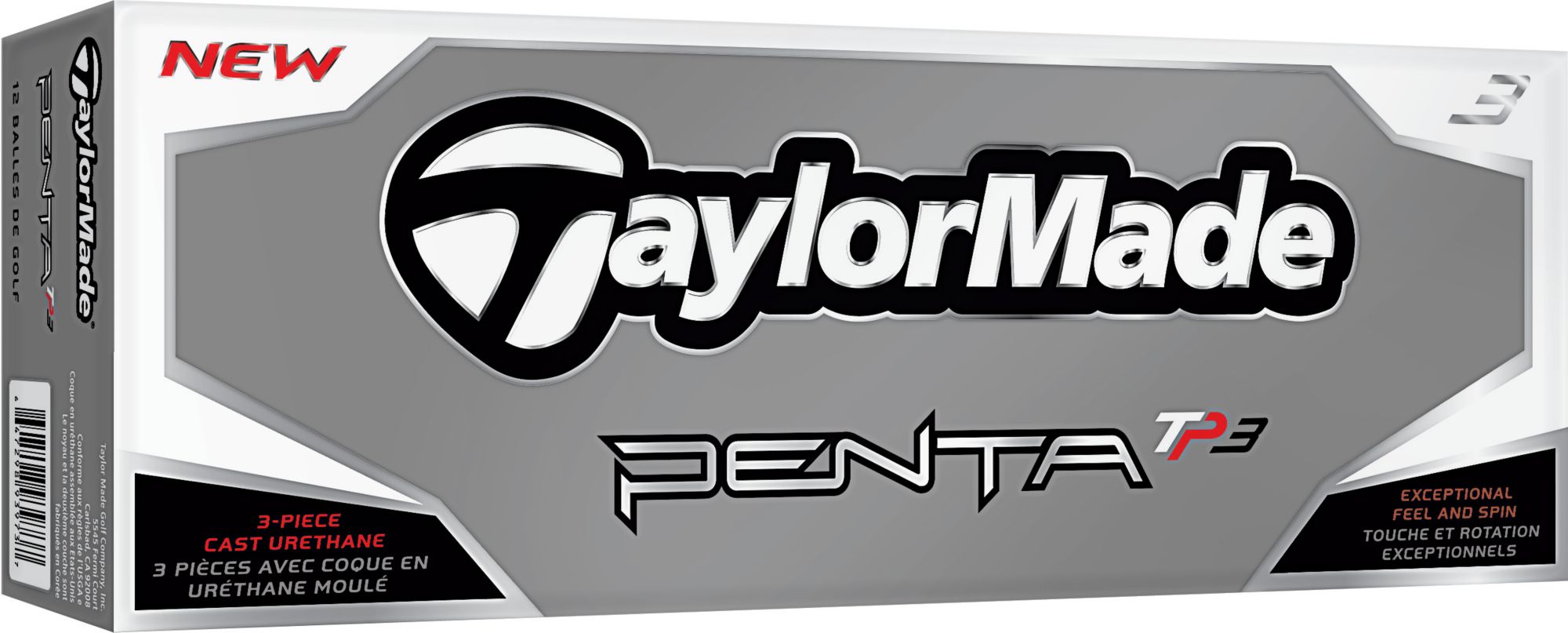 TaylorMade Penta TP3 Golf Balls - 12 pack