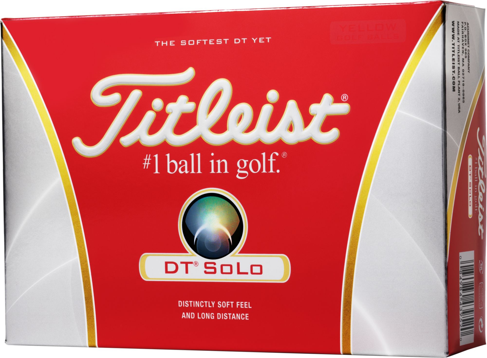Titleist DT SoLo Golf Balls - 12 pack (Personalized)