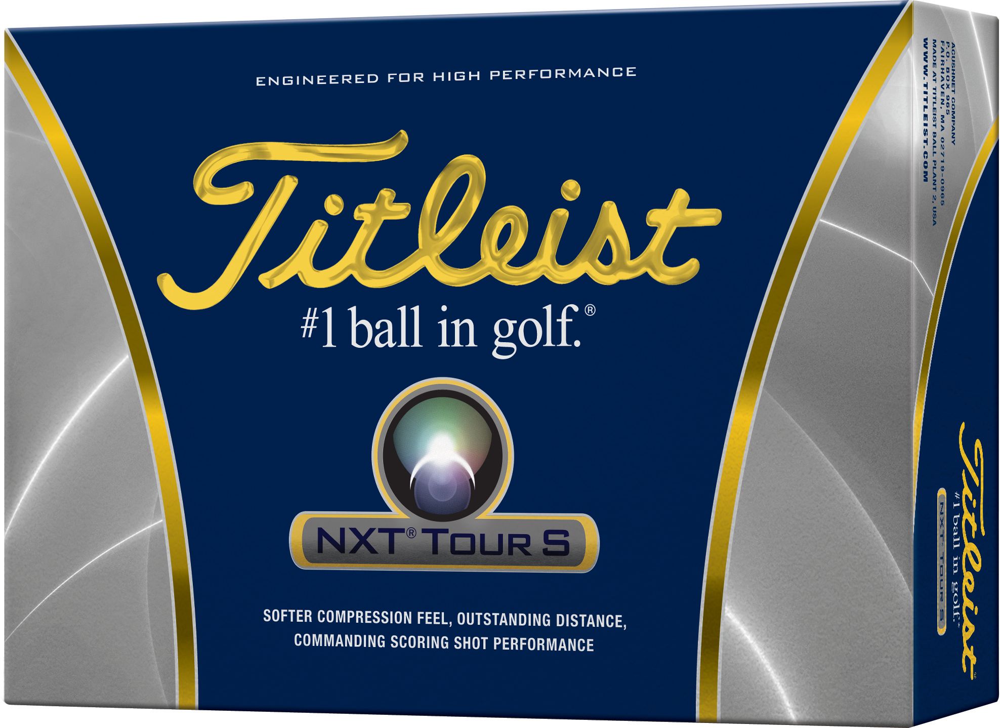 Titleist NXT Tour S Golf Balls - 12 pack (Personalized)
