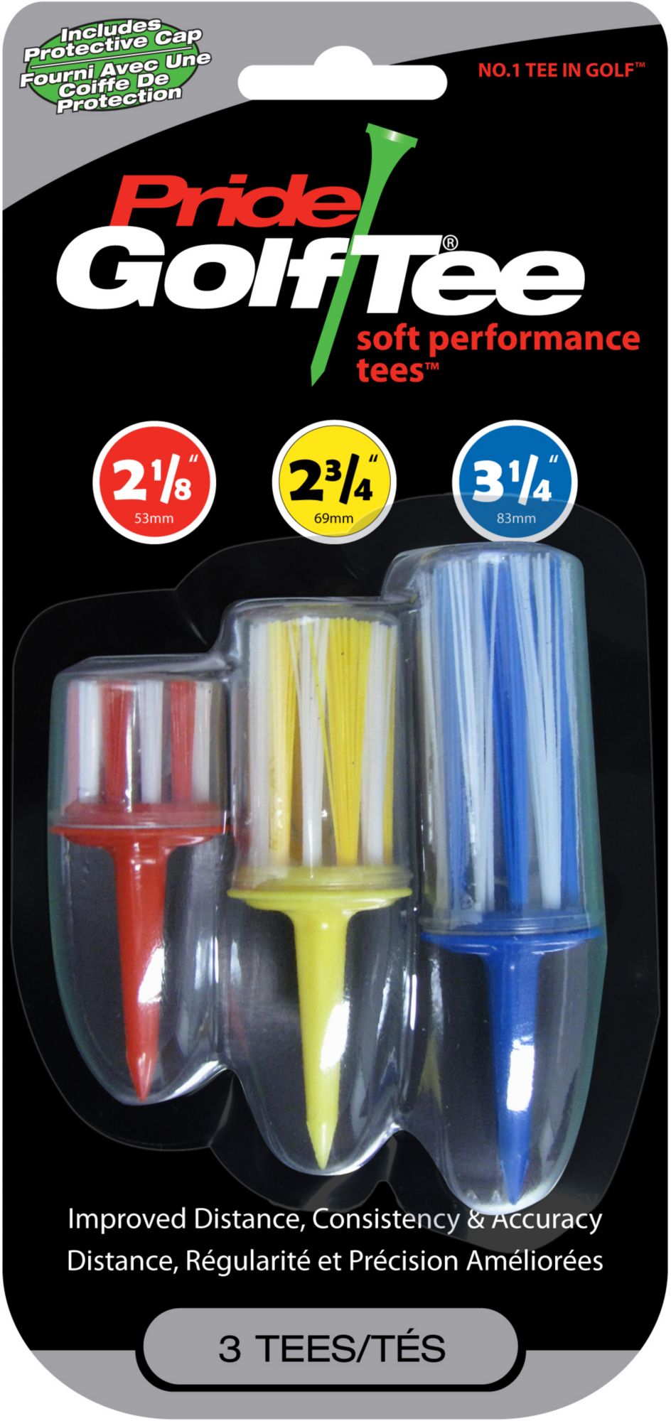 Pride Soft Performance Assorted Tees - 3 pack