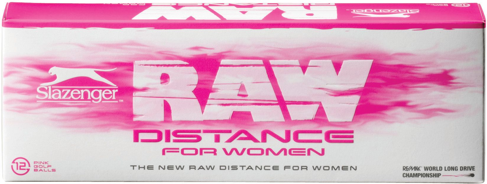Slazenger Women's Raw Distance Pink Golf Balls - 12 pack