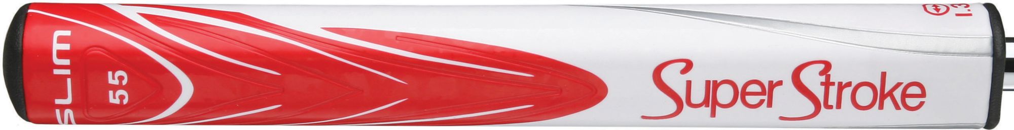 Super Stroke Slim Lite Splash Jumbo Putter Grip - Red/White