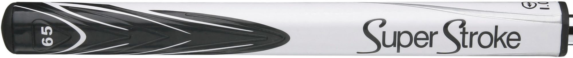 Super Stroke Ultra Slim Splash Oversize Putter Grip - Black/White