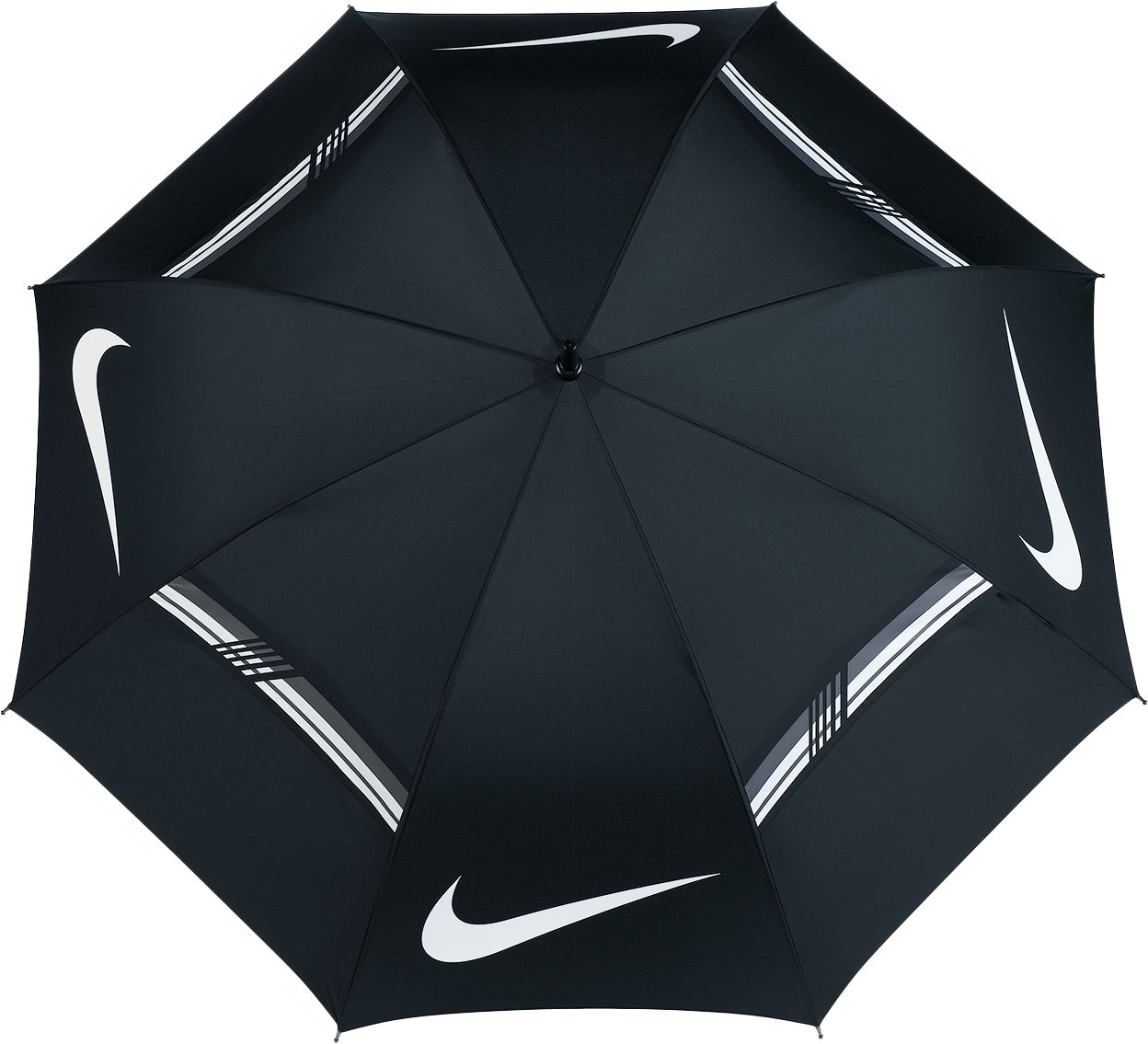 Nike Swoosh 62" Windsheer Hybrid Umbrella - Black
