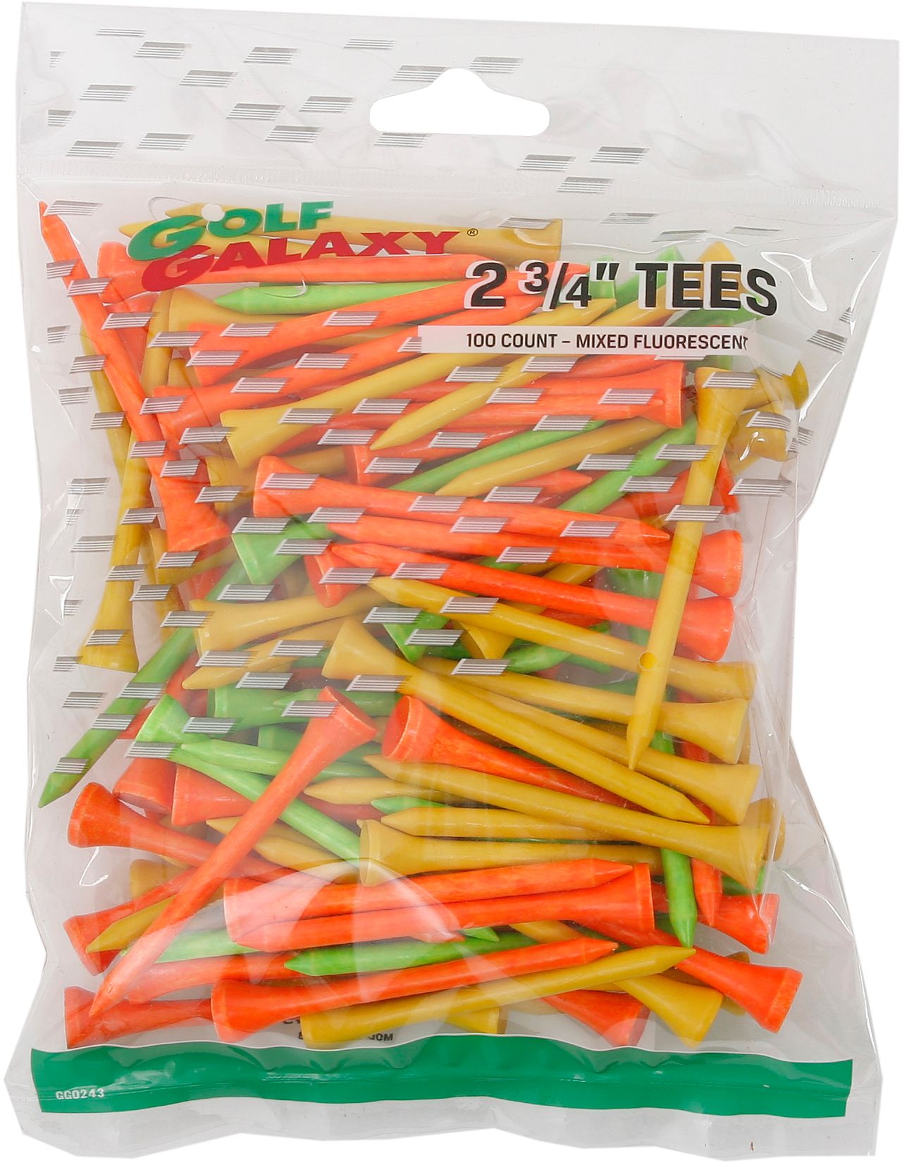 Golf Galaxy 2&frac34;" Multicolor Golf Tees - 100 Count