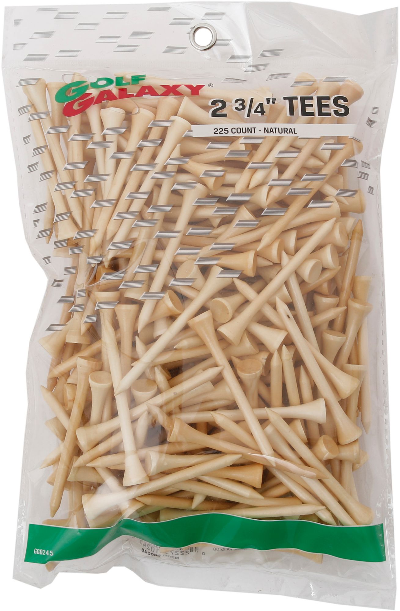 Golf Galaxy 2&frac34;" Natural Golf Tees - 225 Count
