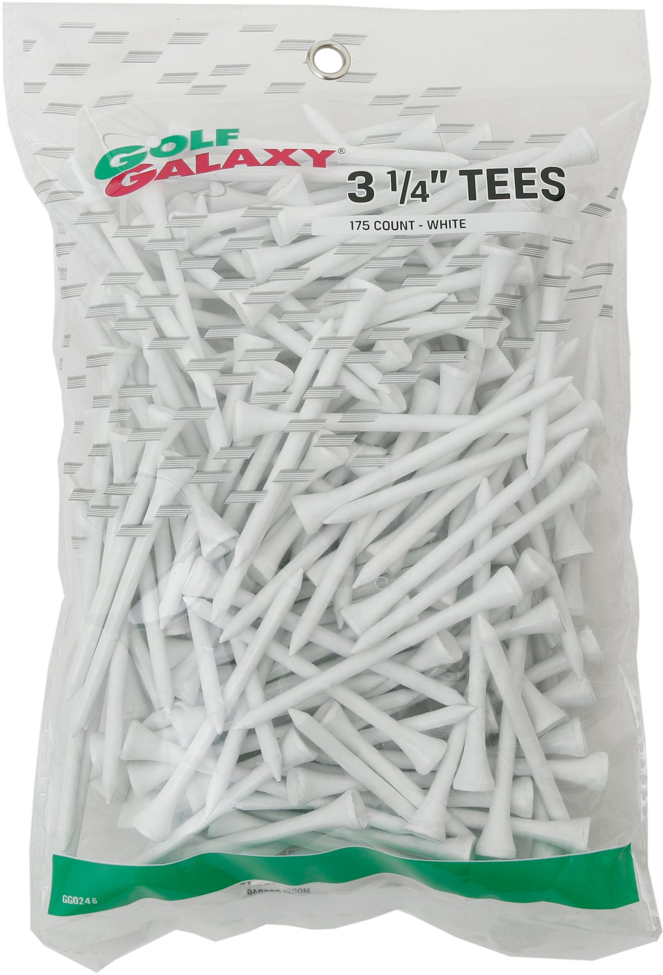 Golf Galaxy 3&frac14;" White Golf Tees - 175 Count