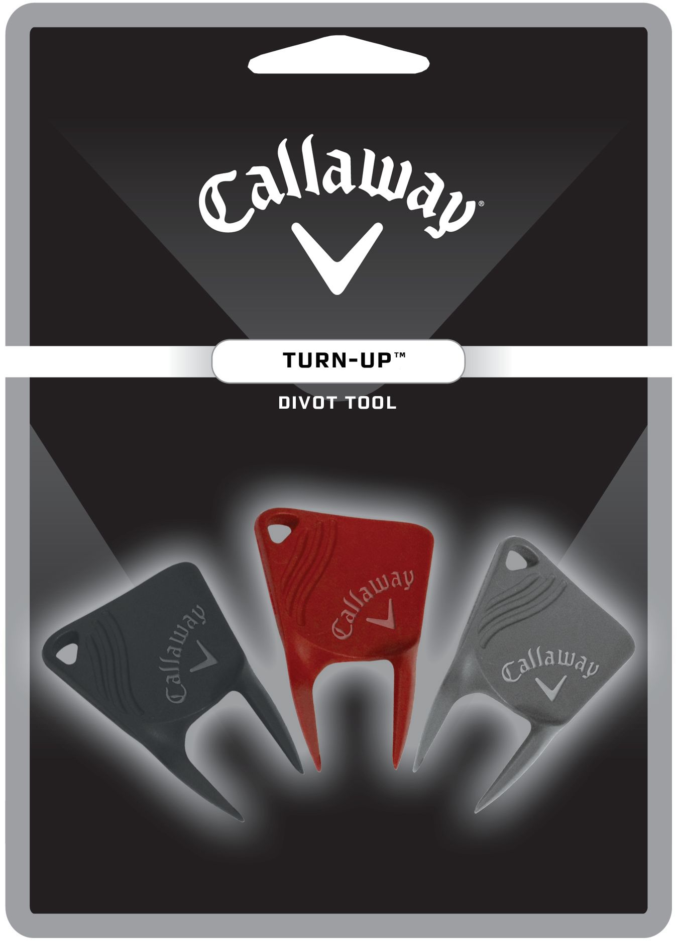 Callaway Turn Up Divot Tool - 3 pack