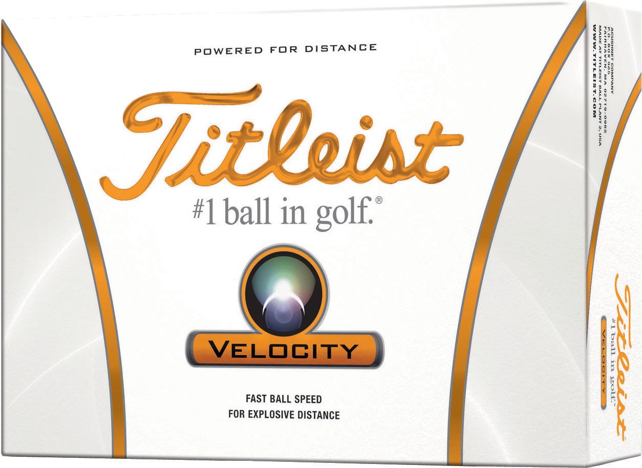 Titleist Velocity Golf Balls - 12 pack